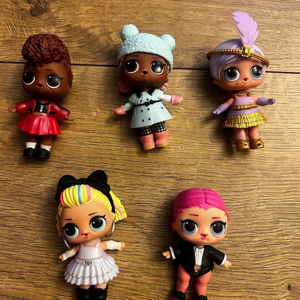 L.O.L. Confetti Underwraps the great baby,80s BB,Countess,Thrilla,Big City BB